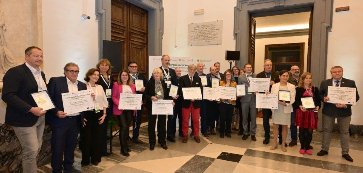 11European Greenways Award has been given in Rome