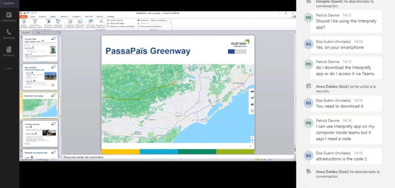 3rd  Interregional Thematic Workshop of the OurWay Project