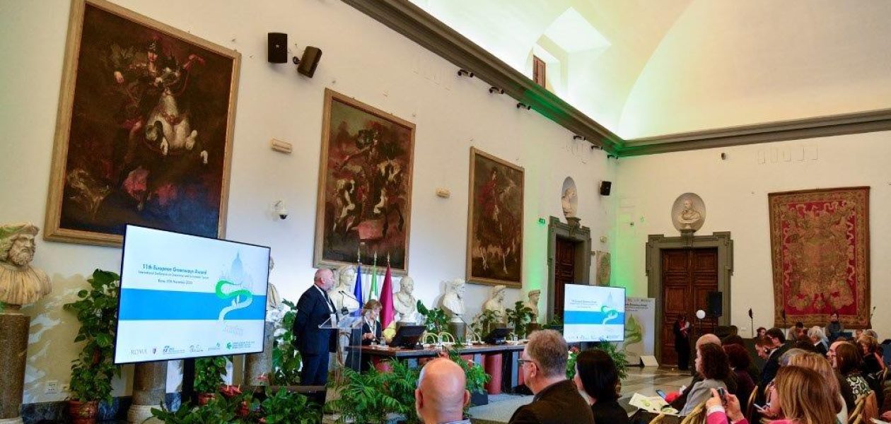 Overview of the Rome conference at the European Greenways Award