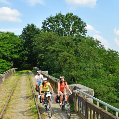 Voie Verte du chemin de halage de la Mayenne