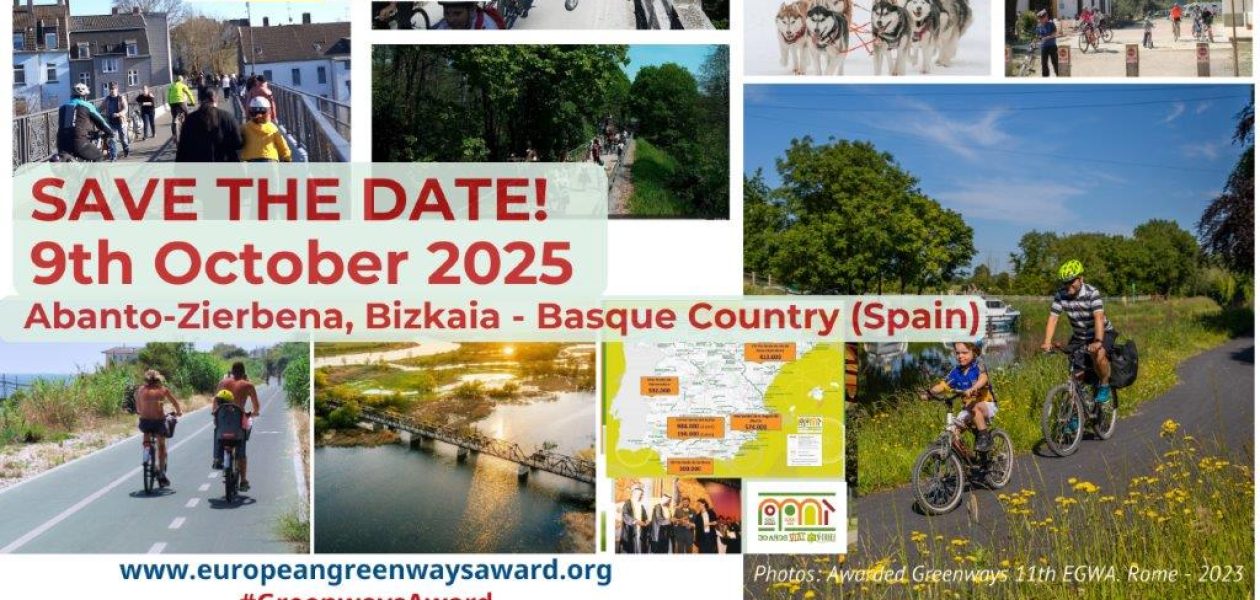 Save the Date! 12th European Greenways Award 2025